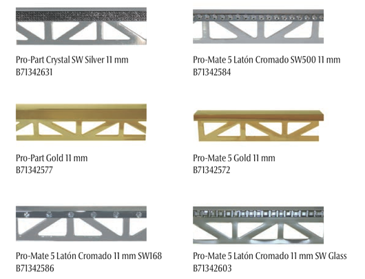 Perfiles decorativos